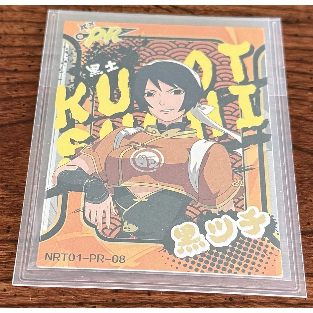 Kurotsuchi |‎ Naruto Trading Card PR 08 Gold Foil Thick Beet Year Matte Art